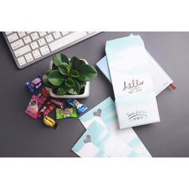 Royal Green 19MM (2CM) Silver Heart Stickers for Arts and Crafts Decorative Envelope Seals for Invitations, Party Favors, and Crafts 1000 Pack