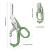 Foldable Emergency Response Shears Simple Portable Multifunctional Folding Emergency Scissors