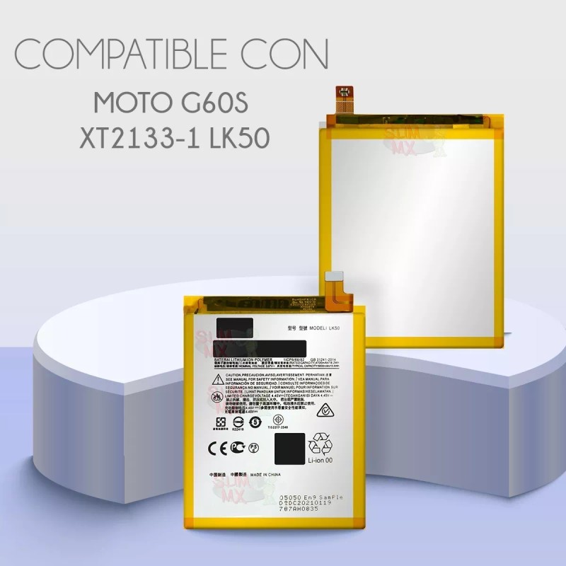Slim Company Bateria Pila Compatible Con Moto G60s Xt2133-1 Lk50