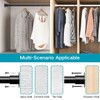 Wardrobe Rail, Heavy Duty Clothes Rod with End Sockets, Adjustable