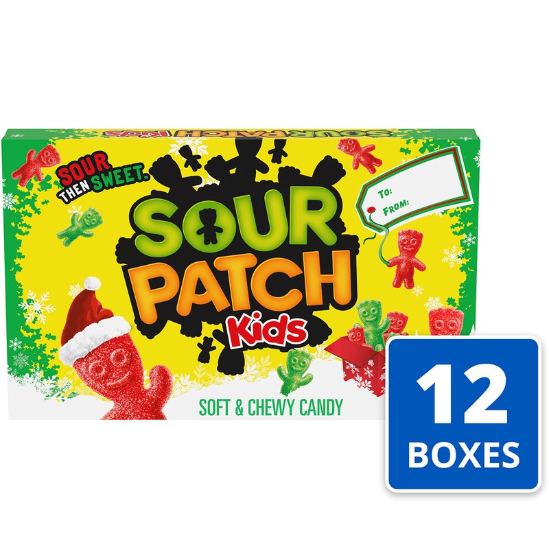 SOUR PATCH KIDS Red & Green Soft & Chewy Holiday