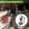 HOPESPANNER ABS Wheel Speed Sensor Rear Left ABS Sensor Anti-lock