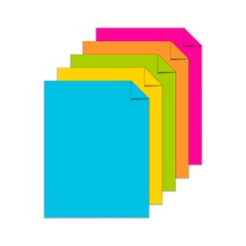 Astrobrights Color Cardstock -"Bright" Assortment, 65 lb Cover Weight, 8.5 x 11, Assorted, 250/Pack