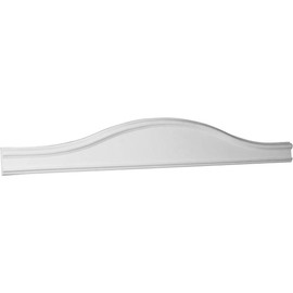 Ekena Millwork CAS08X01CL Classic Fascia Window & Door Casing, 7 3/4"H x 1 1/4"P x 49 7/8"L, Primed, White