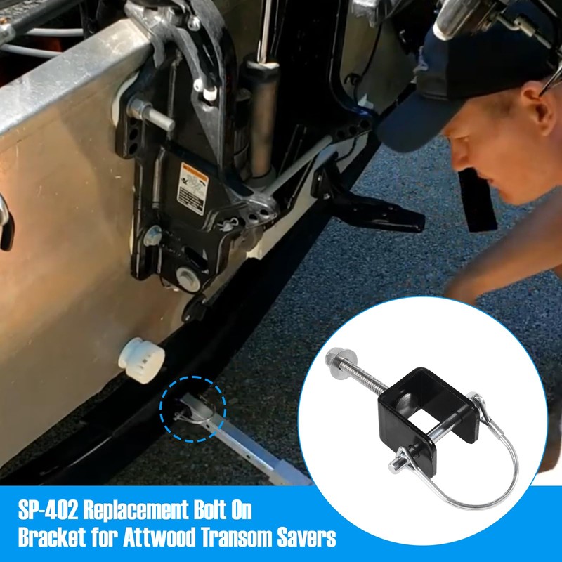 SP-402 Boat U-Bracket Transom Bolt for Attwood Transom Savers,Transom Bolt