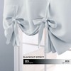 NICETOWN Blackout Tie Up Curtain for Kitchen, Adjustable Window Shade