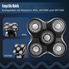 RX5 Replacement Blades Compatible with Bald Razor RX5/XR7000/XR1500, Replacement Head