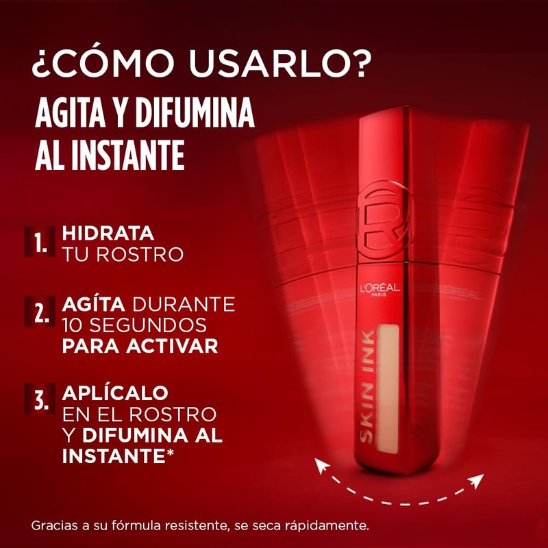 L'Oréal Paris Infallible Skin Ink Base de maquillaje y corrector