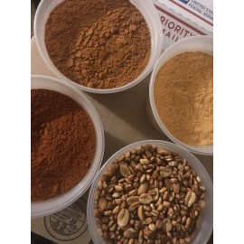 Handmade One Pound Each Berbere , Mitten Shiro , Mitmita & Qolo Kolo Ethiopian