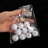 10Pcs 24mm Rattle Bell Balls Plastic Shaking Music Toys Insert