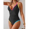 B2prity Women's One Piece Swimsuit Tummy Control Slimming Bathing Suit