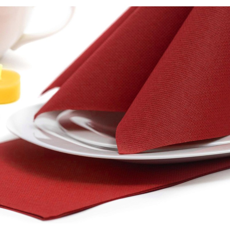 Royal Collection Napkins, Plain 40 x 40 cm, pack of