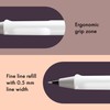 LAMY safari white - Mechanical Pencil with ergonomic grip &