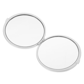 WOFASHPURET ポータブル旅行用ライト付き化粧鏡 5倍拡大鏡 折りたたみデザイン 女性 女の子用 小型ポケットミラー コンパクト ミニ ラウンドミラー 化粧バッグ用
