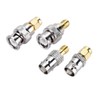 SUNGOOYUE Adaptador BNC Macho, 4PCS Conector de Antena Coaxial BNC