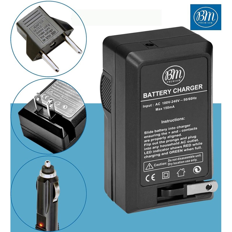 BM Premium 4 Pack of LP-E6NH High Capacity Batteries and