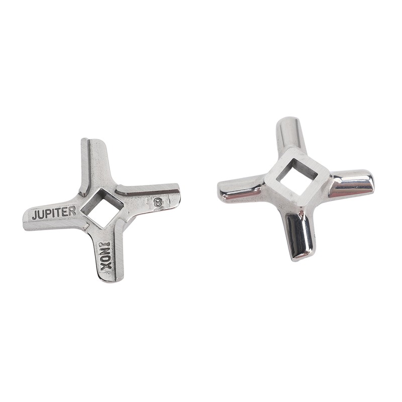 2PCS Meat Grinder Blade Knife Cutter Stainless Steel Easy Replacement
