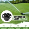 Grass Sprinkler Head Trimmer Tool - 3.5" Grass Cutter for