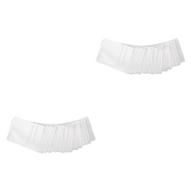 Alipis 2sets Loose Leaf Tea Filter Bag Reusable Drawstring Tea Pouch 200pcs*2