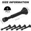 Spring Door Stop Door Stopper for Wall 6 Pack Flexible