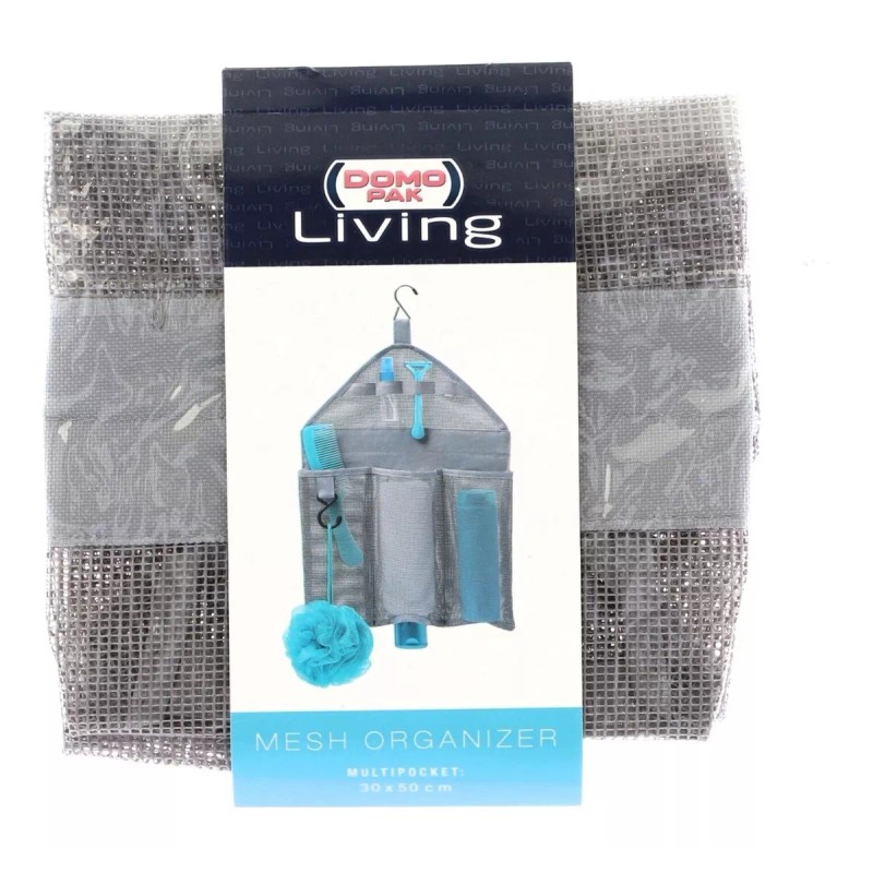 Domo Pak Living Organizador Tela Color Gris Plegable Dm-131