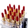 HBlife Lipstick Holder, Acrylic Rotating 64 Lipstick Tower Organizer Spinning