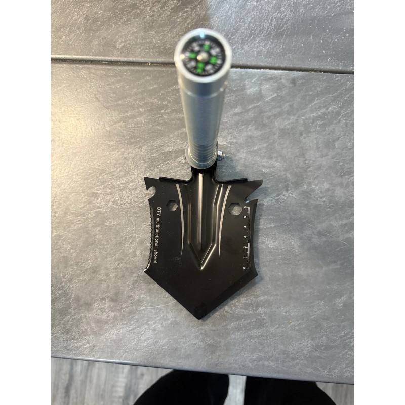 exist outdoor Survival Shovel Axe Kit Multitool Folding Pickaxe for