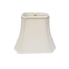 Royal Designs Rectangle Cut Corner Lamp Shade, Eggshell, (5 x