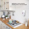 Natural Gas Detector Plug In Ultra Sensitive Digital Display Flammable