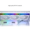 Thermalright TL-M12QW X3 Chassis Fan 120mm Silent,Wireless Splicing,Building Block Fan,PWM
