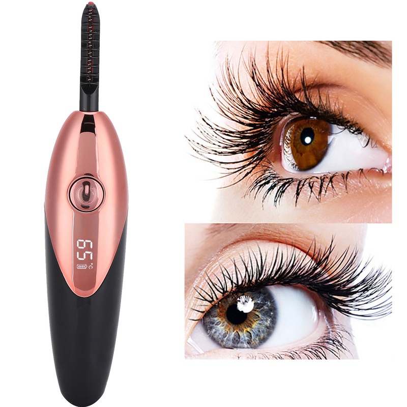 Electric Heated Eyelash Curler Digital Longlasting Electric Eyelash Curler for