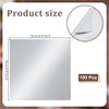 AHANDMAKER 100 Sheets Aluminum Metal Crafts DIY Foil Roll 0.1