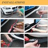 Car Front Bumper Protector Self-Adhesive Auto Splitter Body Spoiler Skirt