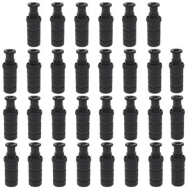 30 Pack Pool Cover Anchors for Concrete and Paver Deck, Universal Size Fits 3/4" Holes for Pool Safety Cover Installation, Durable PPS (Polyphenylene Sulfide) Pool Anchors with Head Screw Bolts