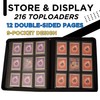 Premium Top Loader Binder for 216 Cards - 9 Pocket