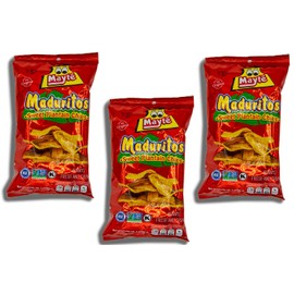 Sweet Plantain Chips Mayte / Maduritos Dulcesitos Mayte 3.3oz - 3 Pack - Despensa Colombiana Value Pack