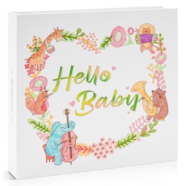 Vienrose Keepsake Baby Memory Book for Boys and Girls Journal Scrapbook Photo Album Record Every Moment of Your Baby's Growth