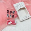 Leopard Press on Nails Medium Square Fake Nails with Designs