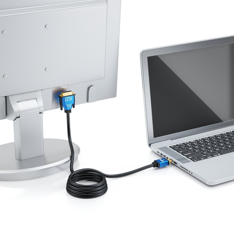 deleyCON (3.29 ft.) 1m HQ HDMI to DVI High Speed