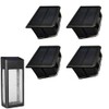 GOODFOEVER 4 Pack Solar Light Replacement Top for Outdoor Fence