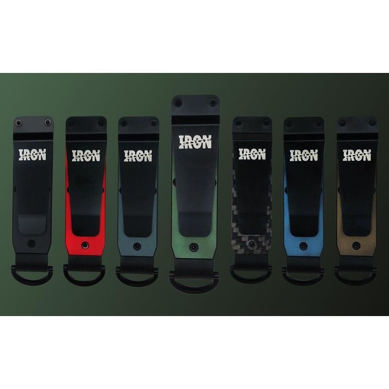 Iron Edge Key Organiser - Portable Keychain, Minimalist Heavy Duty