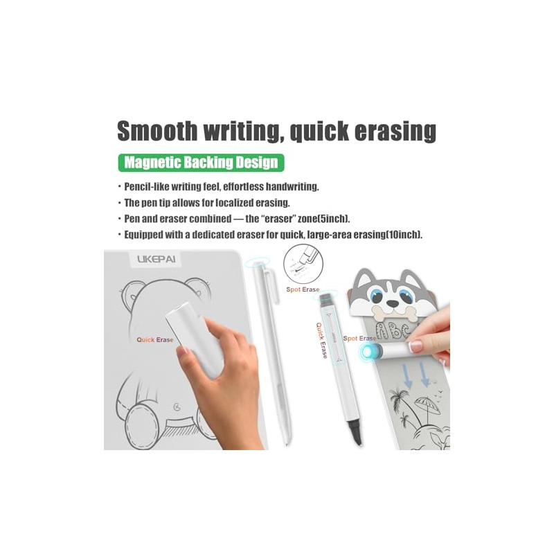 Juego de pizarras blancas mágicas para padres e hijos, de