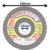 SK11 #C120 Flexible Whetstone for Disc Grinder FRP PC Aluminum