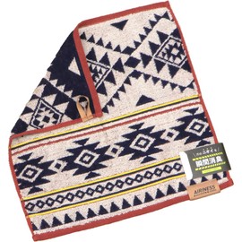 Nichisen Shoko AIRINESS AR-4008_NB Air Lines Instant Deodorizing Wash Towel, Horizon, Navy Blue