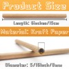 Benvo 100 Pieces Mason Bee Tubes 6 Inches Nesting Refill