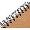 Artemio Scrapbooking Spiralalbum A4 Kraft, Kraftpapier, 23,5 x 3 x