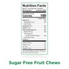 RUSSELL STOVER Sugar Free Fruit Chews Candy, 7.5 oz. bag