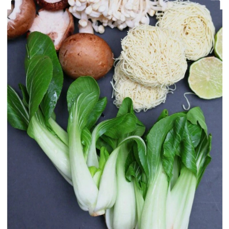 Pak Choi seeds 400 Pak Choi White Stem Cabbage Seeds-Non