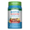 Biotina 10000mcg 50 Gomitas Natures Truth Sabor Durazno