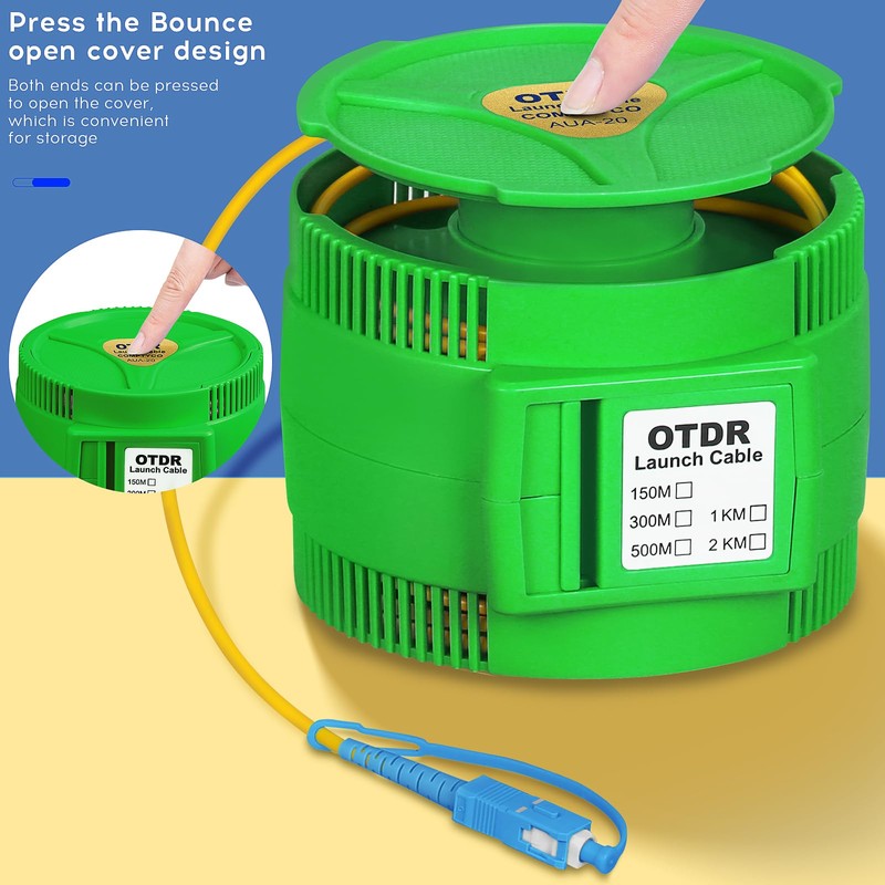 OTDR Dead Zone Eliminator Fiber Optic Transmission Launch Cable Box
